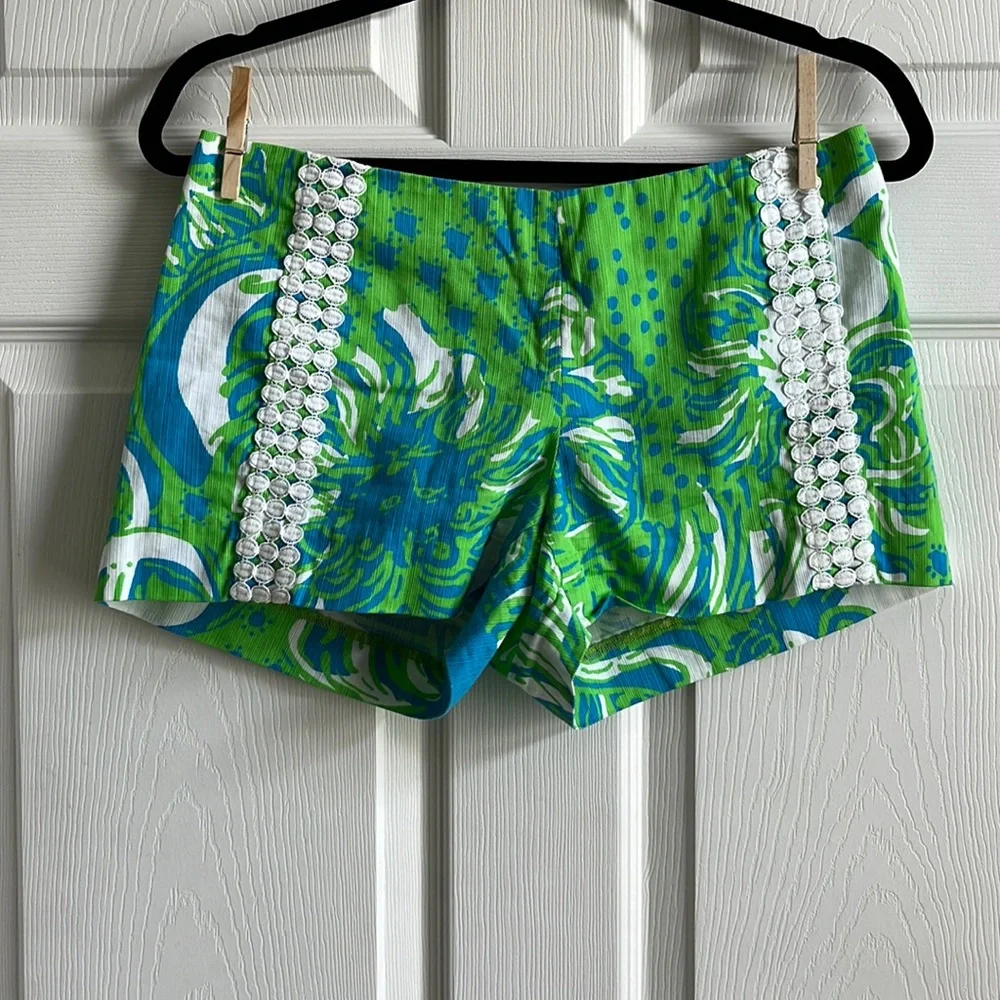 Lilly Pulitzer Liza Short / Roar of the Jungle / SZ 2